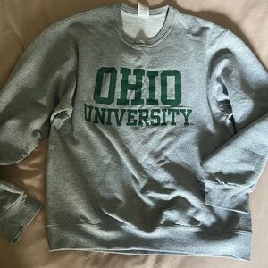 OHIO UNIVERSITY CREW NECK SWEATSHIRT